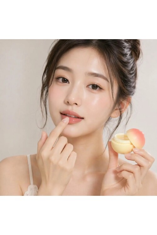 PS PRETTYSKIN Peach Lip Balm  & Cherry Lip Balm 9g